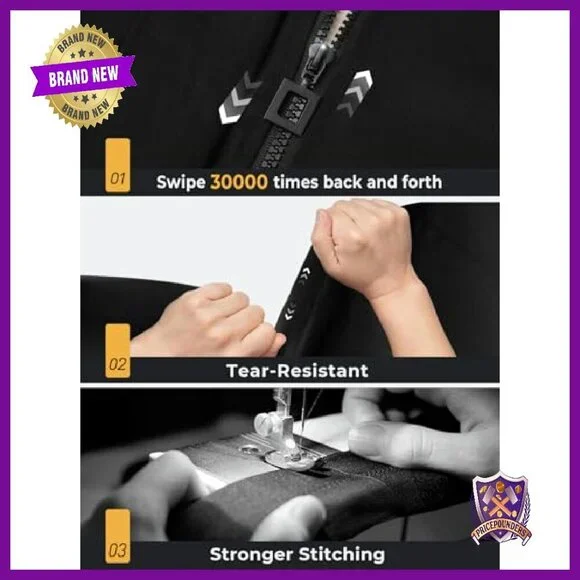 Women's Long Hooded Rain Jacket Water-Resistant Windbreaker Trench Coat - Picture 6 of 7